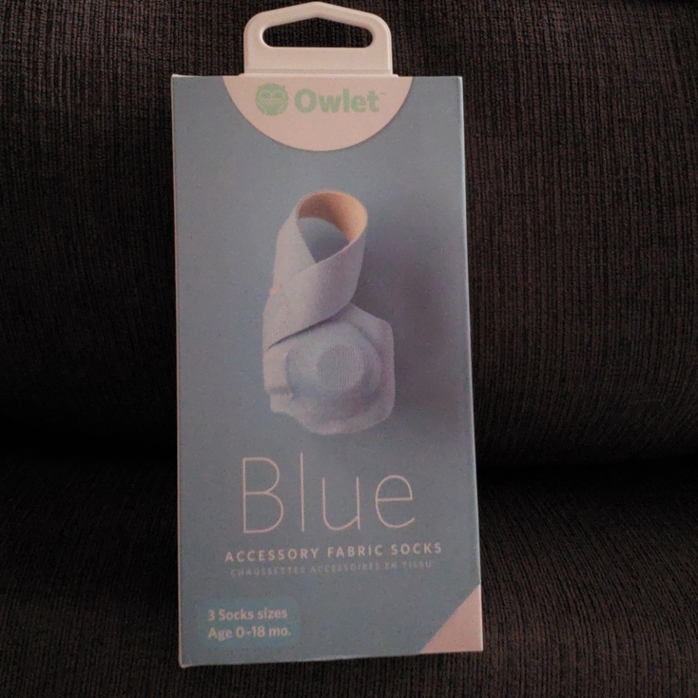 Owlet smart sock (blue)